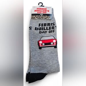 Ferris Bueller's Day Off Adult Socks. New!